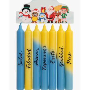 VELA DEGRADE DOS COLORES DESEOS