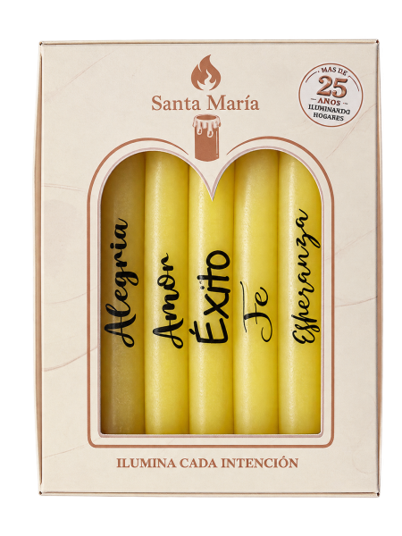 VELA SANTA MARIA DESEOS (DEGRADE DOS COLORES) - Vista 1