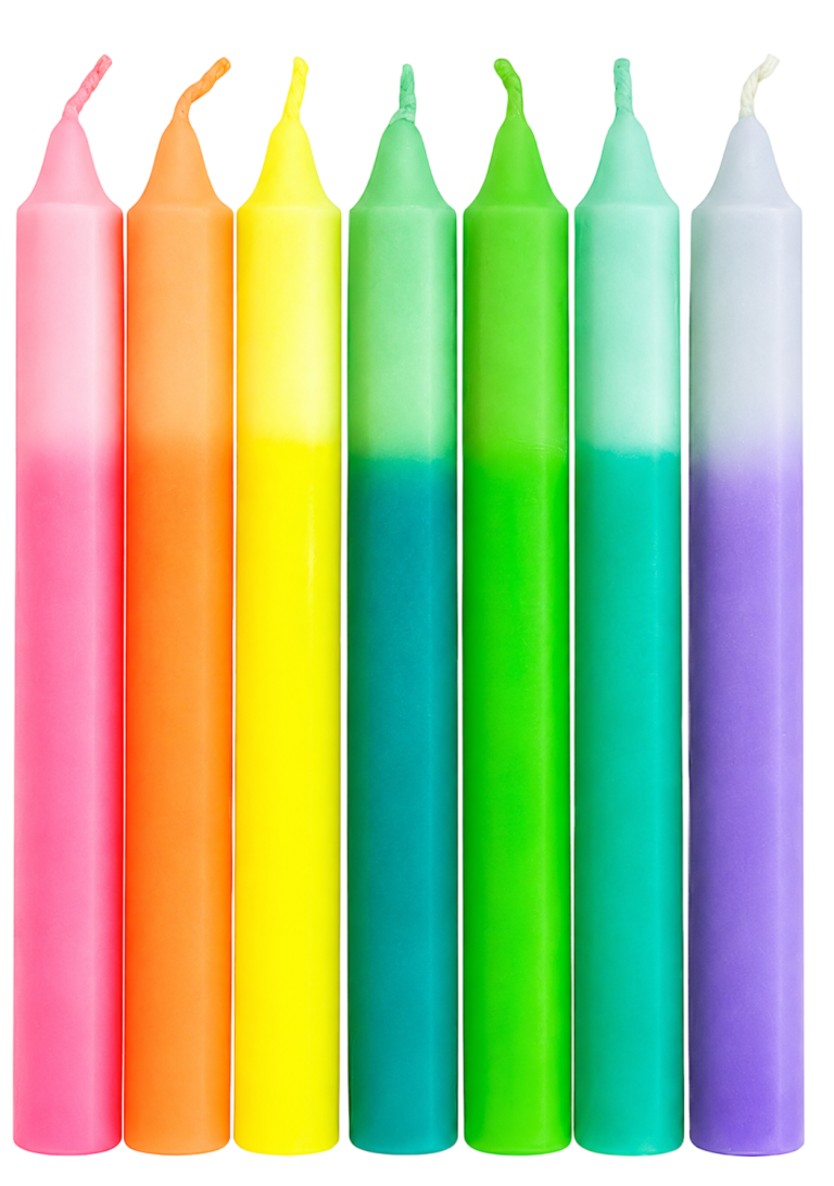 VELA SANTA MARIA (NEÓN DOS COLORES)